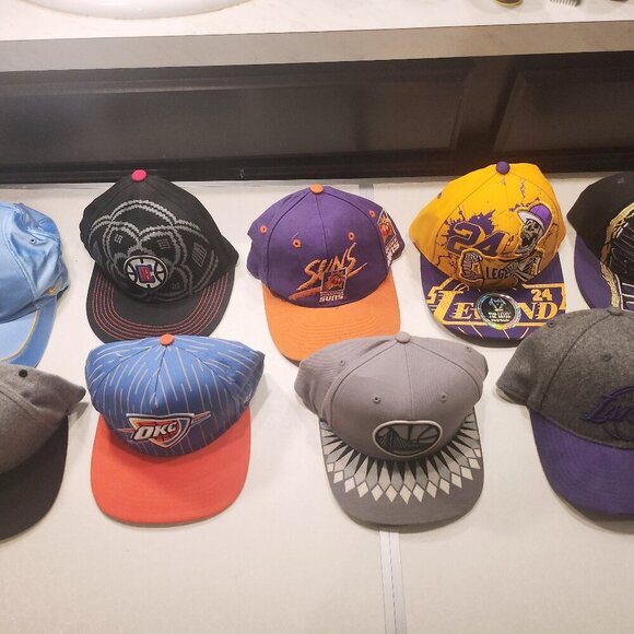 New era Other - NBA hat lot vintage 9 Hats In Total, Very Had To Find Ones Included!